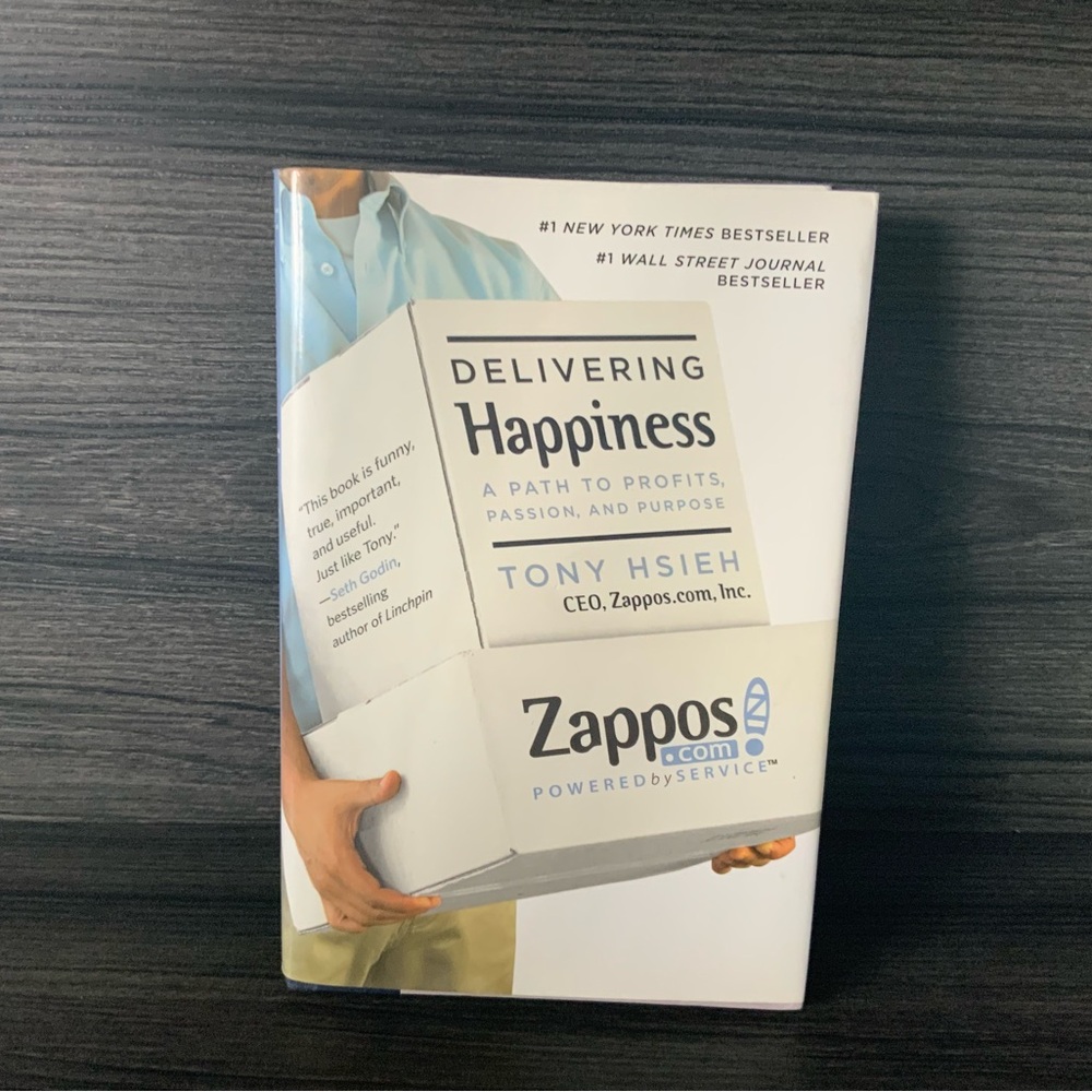 Hardcover Book - Delivering Happiness. New